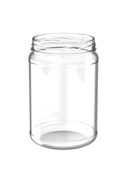 Glazen pot voor levensmiddelen