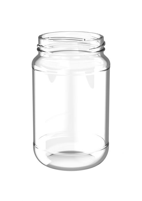 Glazen pot voor levensmiddelen