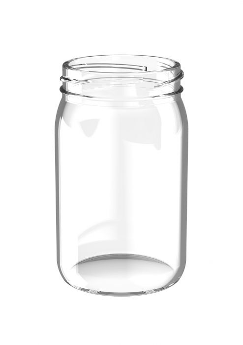 V688WS verpakkingsglas wit_transparant