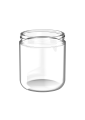 390ml Schroefpot 80mm, helder glas