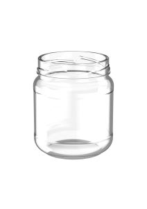 Glazen pot voor levensmiddelen