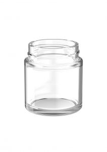 Glazen pot voor levensmiddelen