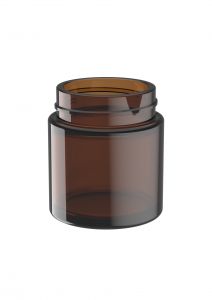 Glazen pot voor levensmiddelen